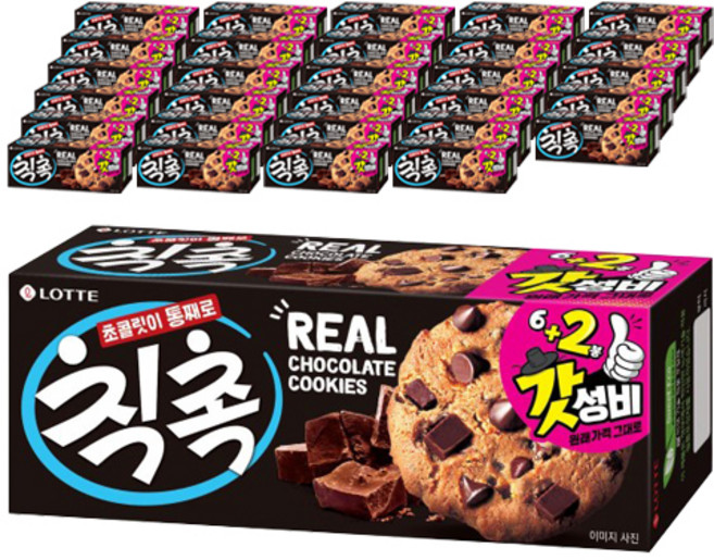 LOTTE 樂天 Chik Chok 原味, 120g, 45個