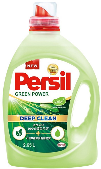 Persil 寶瀅 台灣公司貨 植純粹洗衣凝露, 2.65L, 1桶, 1桶