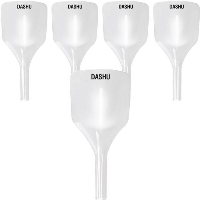 DASHU 手持護臉面罩, 透明, 5個