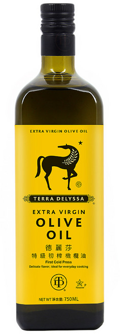 TERRA DELYSSA 德麗莎 特級初榨橄欖油, 750ml, 1瓶