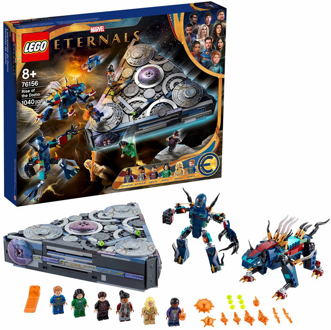 LEGO 76156 漫威系列 多莫的崛起 Marvel Rise of the Domo 8歲以上, 1盒, 多色