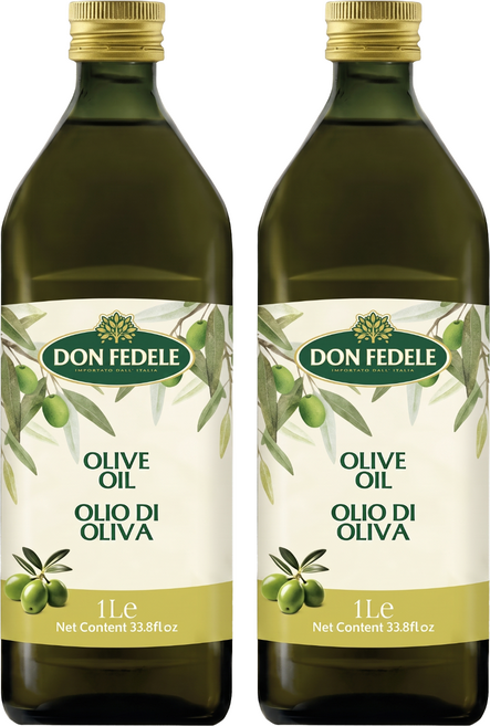 DON FEDELE 義大利費德 純橄欖油, 2個, 1L