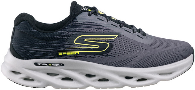 SKECHERS 男款Go Run Swirl Tech Speed跑鞋 SP0MRCDY062