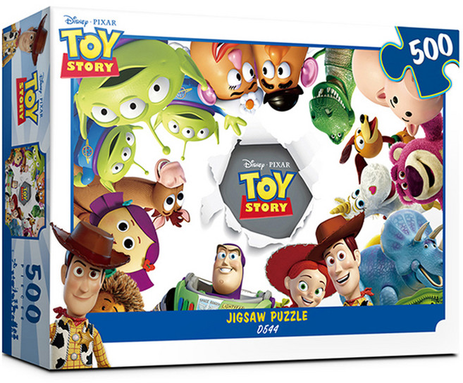 TOY STORY 玩具總動員 迪士尼拼圖 D544, 混合顏色, 500件, 1套