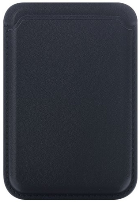 SINJIMORU 磁力強化Magsafe M Bika皮革卡片錢包手機保護殼, 海軍藍, 1個