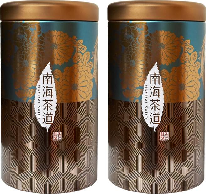 南海茶道 鹿谷金萱茶葉, 2個, 150g, 1個裝