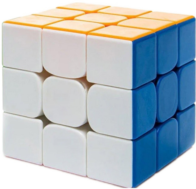 魔方教室 i-kkle MoYu 3X3 RS版 3M 2020 魔術方塊, 1個, 混合色