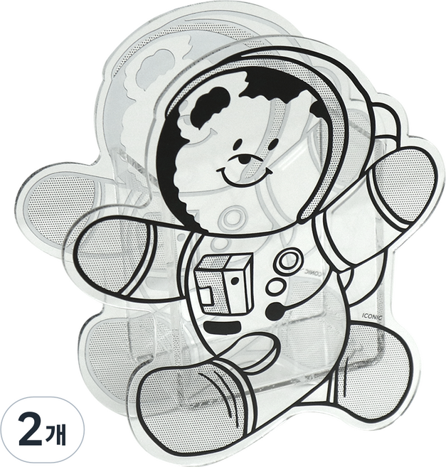 ICONIC Friends 壓克力筆筒 04 Universe, 2個, 混合顏色