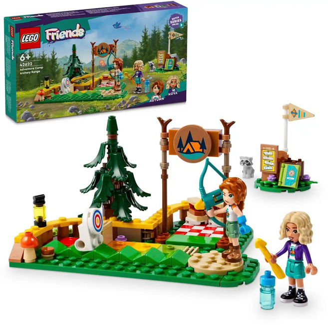 LEGO 冒險營射箭場 Adventure Camp Archery Range 42622 6歲以上, 1盒, 多色