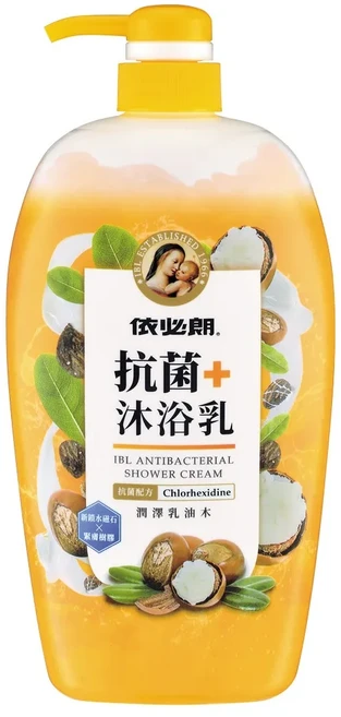 依必朗抗菌沐浴乳 潤澤乳油木, 1kg, 1瓶