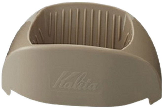 Kalita CAFFE TALL 隨身咖啡濾杯 1-2人份, 溫暖棕, 1個