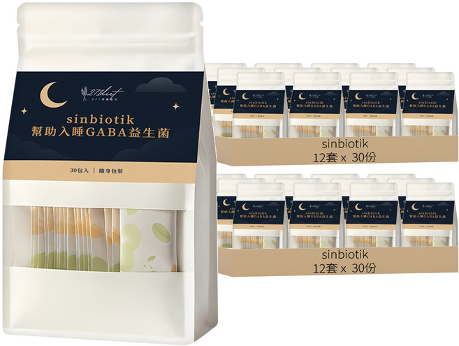 271diet sinbiotik 幫助入睡 GABA 益生菌, 24套, 30份