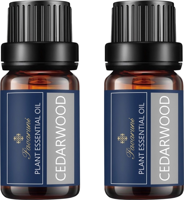Pavaruni 台灣公司貨 純單方精油, 雪松 Cedarwood, 10ml, 2瓶
