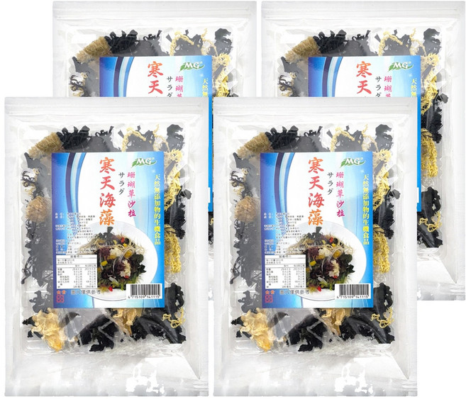 茂格生機 寒天海藻 珊瑚草沙拉, 50g, 4包