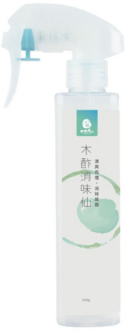 DAWOKO 木酢達人 消味仙 除臭劑, 200g, 1瓶