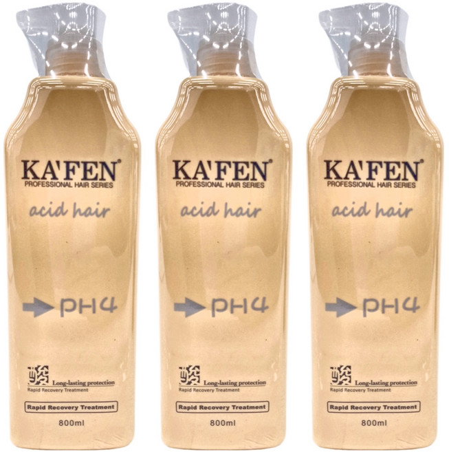 KA'FEN 卡氛 亞希朵酸性蛋白保濕滋養霜, 800ml, 3瓶