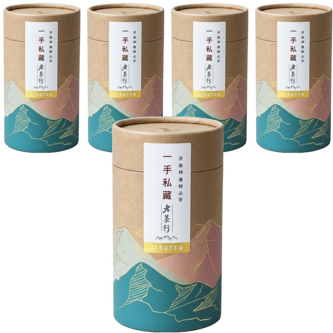 ITSO 一手私藏 四季春茶葉, 150g, 1入, 5罐