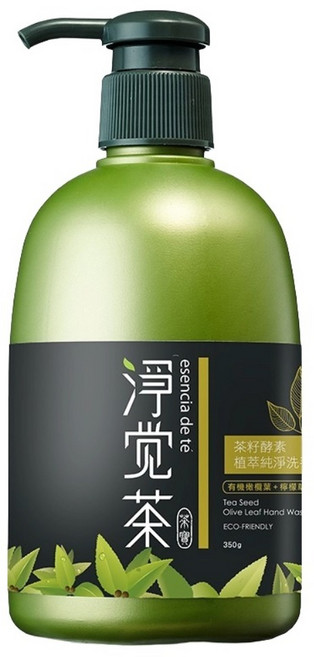 TEAPOWER 茶寶 淨覺茶 茶籽酵素 植萃純淨洗手露, 350ml, 1瓶