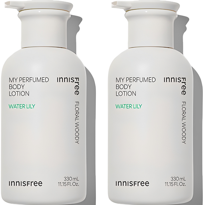 INNISFREE 我的香氛身體乳 水蓮花, 330ml, 2個