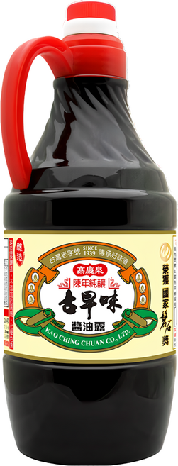 高慶泉 陳年純釀古早味醬油露, 1.6L, 1瓶