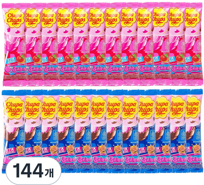 Chupa Chups 加倍佳 大泡泡, 12g, 144個