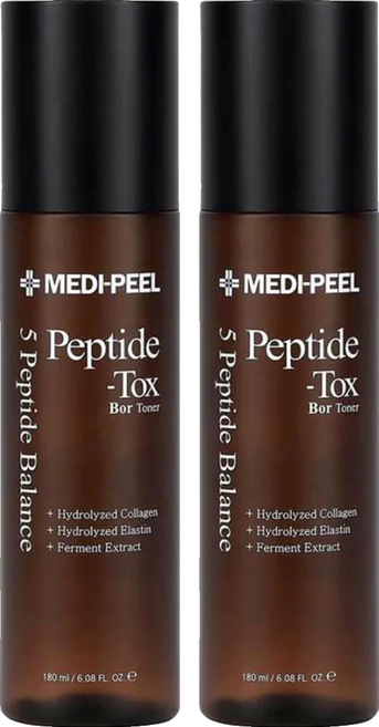 MEDIPEEL 美蒂菲 胜肽撫紋緊緻化妝水, 180ml, 2瓶