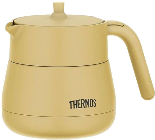 THERMOS 膳魔師 不鏽鋼保溫壺 TTE-450, 米色, 450ml, 1個