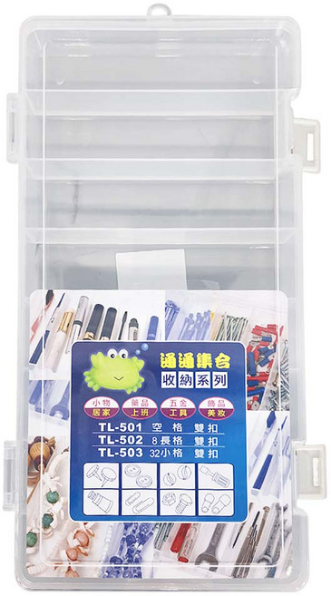KEYWAY 聯府 特大 B通通集合長型盒 311 x 157 x 31mm 1L, 透明色, 1個