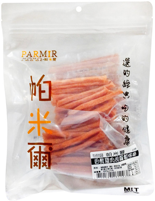 PARMIR 帕米爾 香醇雞肉胡蘿蔔條棒 犬用 4個月以上, 雞肉 + 胡蘿蔔, 1包
