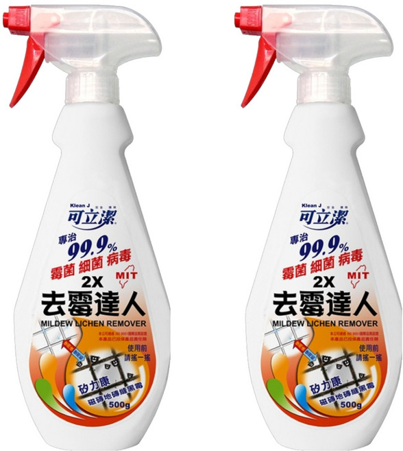 Klean J 可立潔 2X去霉達人, 500g, 2瓶