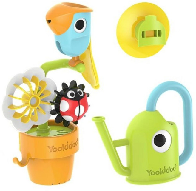 Yookidoo 戲水玩具 18個月以上適用, 點頭啄木鳥 多色, 1個