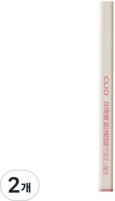 CLIO 珂莉奧 極致持久凝膠眼線筆, 2個, 007 花瓣粉