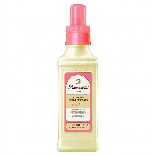Laundrin' 朗德林 Good Tea Time柔軟精 大吉嶺檸檬茶香, 1瓶, 600ml