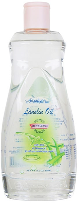 Roudye 柔蝶 綿羊嬰兒油 蘆薈, 600ml, 1瓶