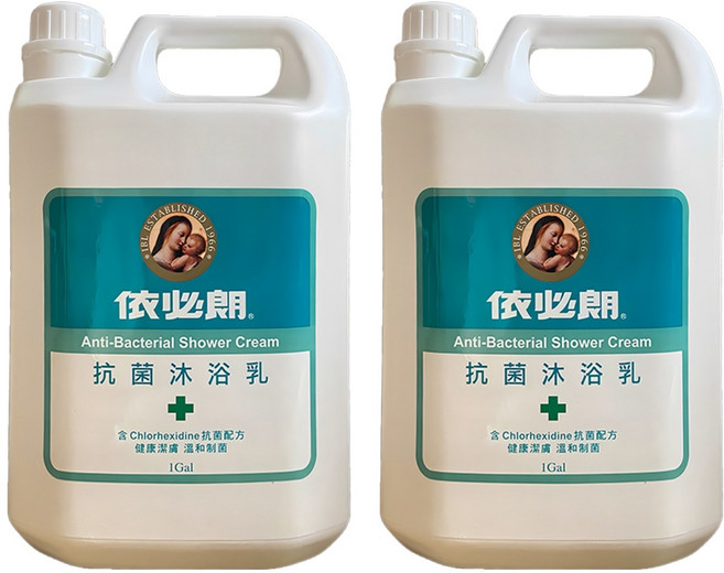 依必朗 抗菌沐浴乳, 3785ml, 2桶
