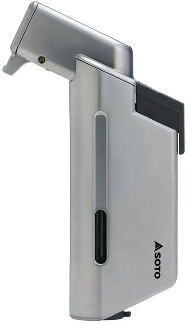SOTO 金屬系L型填充式掌中點火器 ST-489, 1個