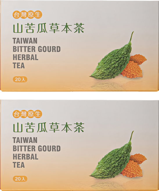 大雪山農場 山苦瓜草本茶, 20包, 3g, 2盒