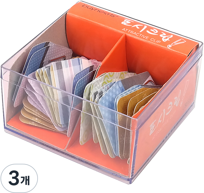 buyhearts 巨型標示夾 PAC32, 3個, 32入