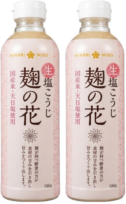 HIKARI MISO 麴之花 生鹽麴, 580g, 2瓶