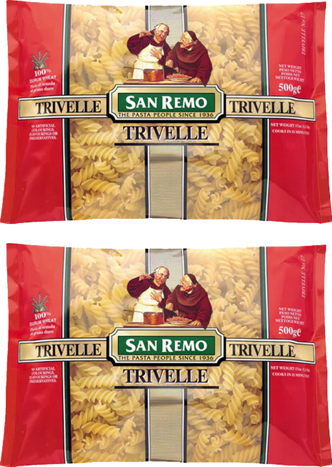 SAN REMO 大螺絲麵, 500g, 2包