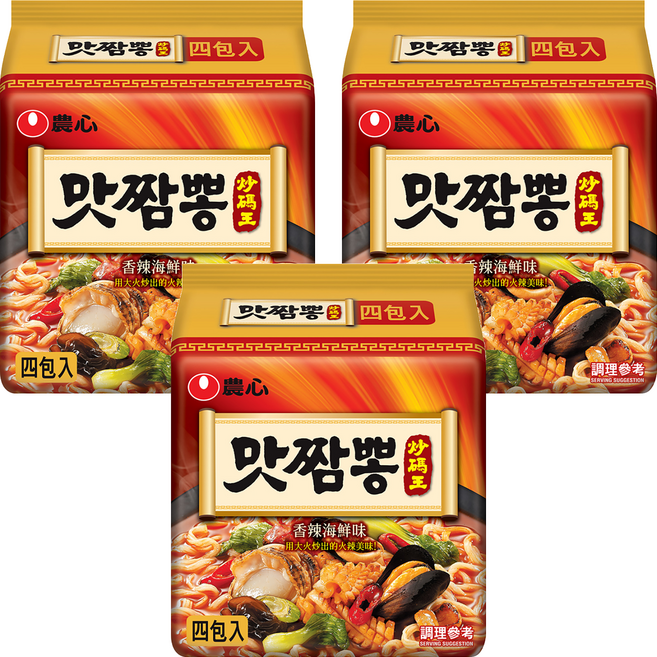 NONGSHIM 農心 炒碼麵 130g, 12包