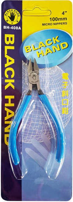 BLACK HAND 黑手牌 電子斜口鉗 BH-408A 4吋, 1支