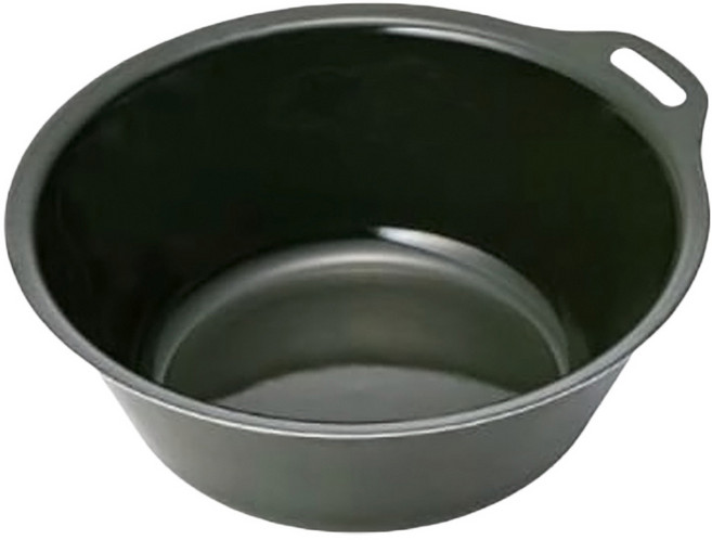 KINTO FORIS 琺瑯不鏽鋼餐碗 14.5cm, 森林綠, 1個