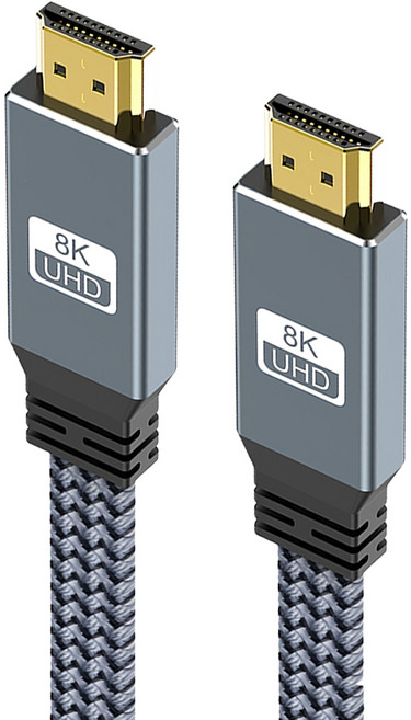 魔宙 HDMI2.1 8K 48Gbps高速影音扁線 0.5m 灰色, 單一商品, 1條