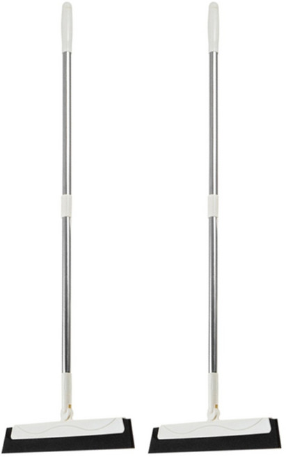 comet 兩用地板刮刀, 銀色 + 白色, 2入