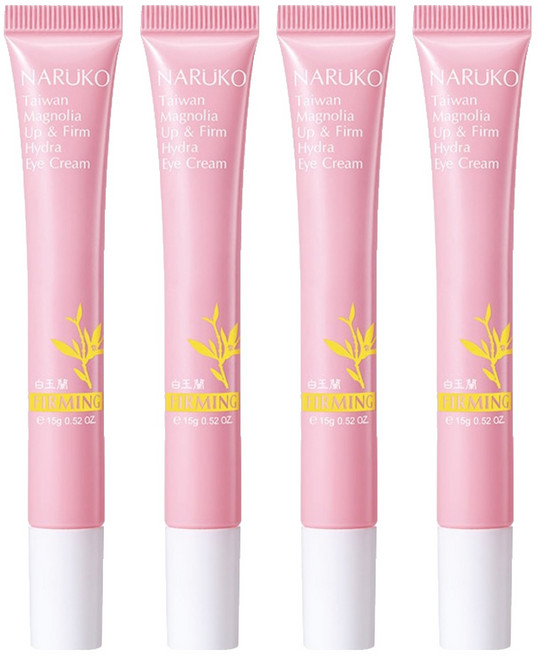 NARUKO 牛爾 台灣公司貨 白玉蘭向上緊緻眼霜, 15g, 4條