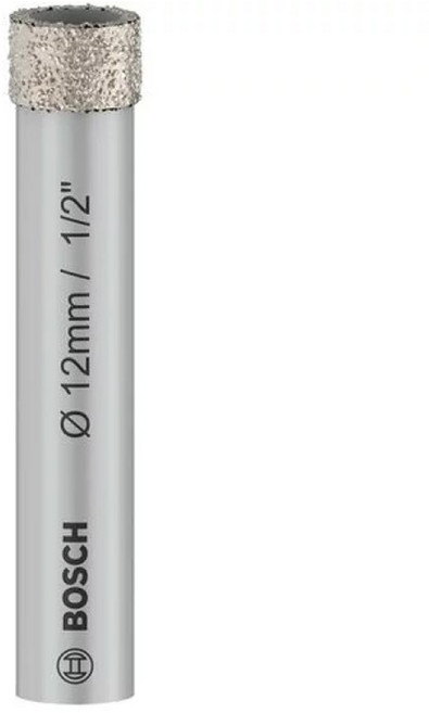 BOSCH 博世 台灣公司貨 乾濕兩用鑽石鑽頭 2608599052 12mm, 1支