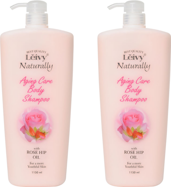 Leivy 玫瑰保濕沐浴乳, 1.15L, 2瓶