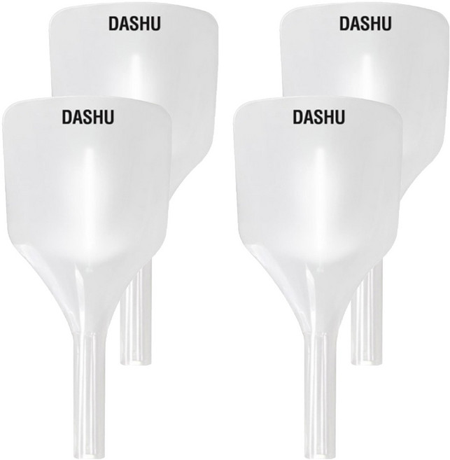 DASHU 手持護臉面罩, 透明, 4個