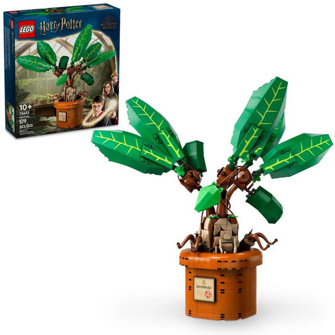 LEGO 76433 哈利波特 魔蘋果 Mandrake, 多色, 1盒